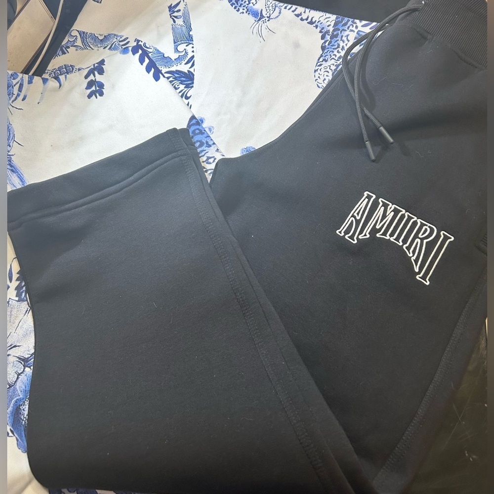 Men’s Black Sweatpants with Logo/Size:S-M/Excellent Condition(NO Re-Sale) - Picture 9 of 10